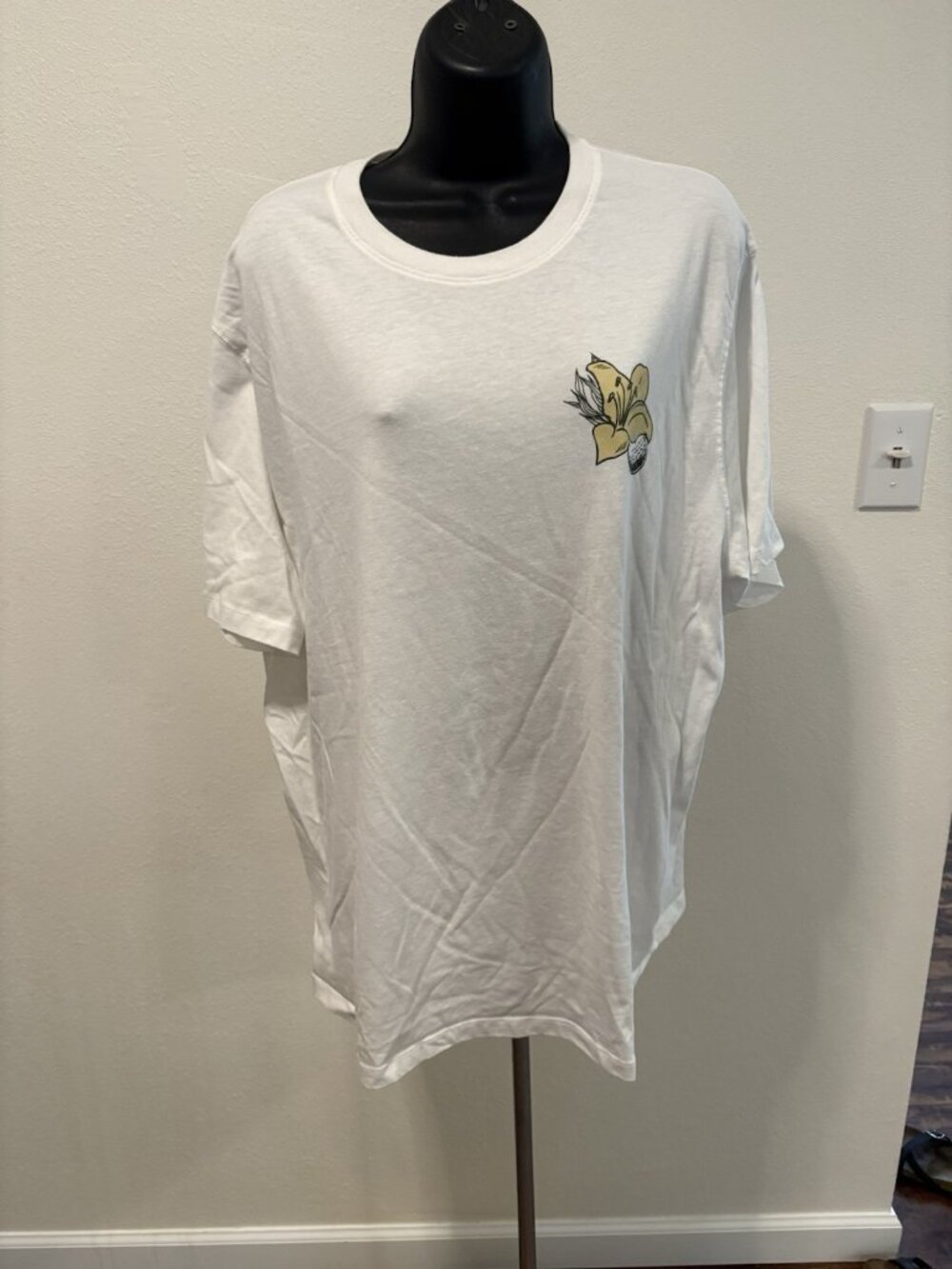 Palm Trees Golf Bag Print T Shirt Men XL Summer